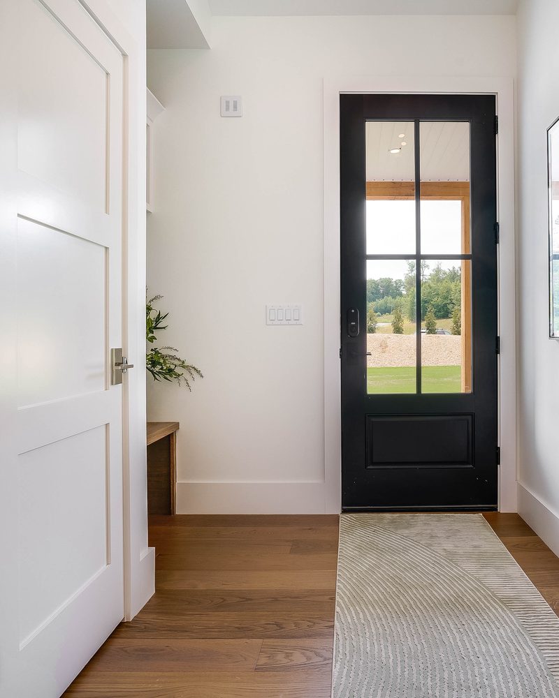 Custom interior doors and trim by Triumph, Mark Street project