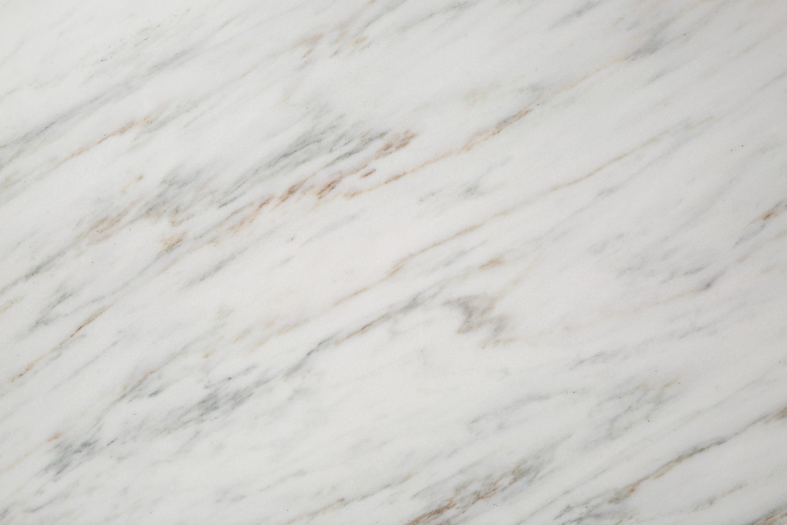 Imperial Danby marble slab — white with soft gray and gold veining, quarried in Danby, Vermont