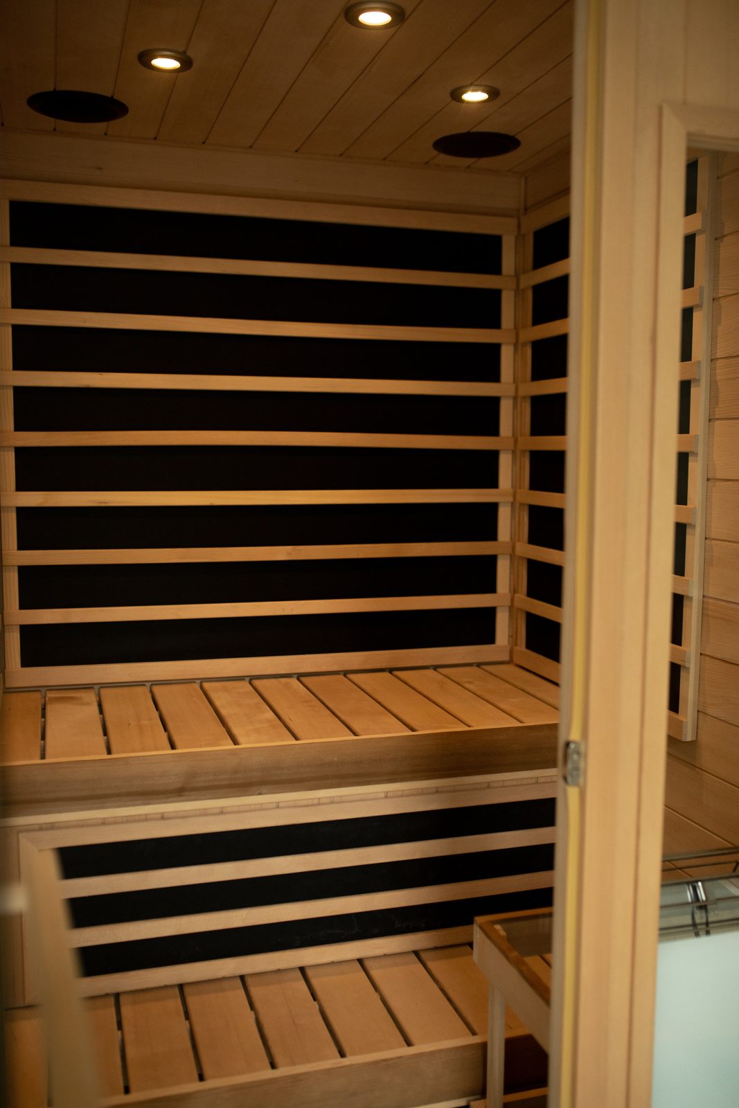Infrared sauna cabin